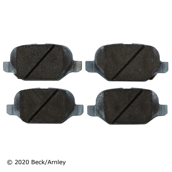 Beck/Arnley 085-1977 Disc Brake Pad Set, Rear Side