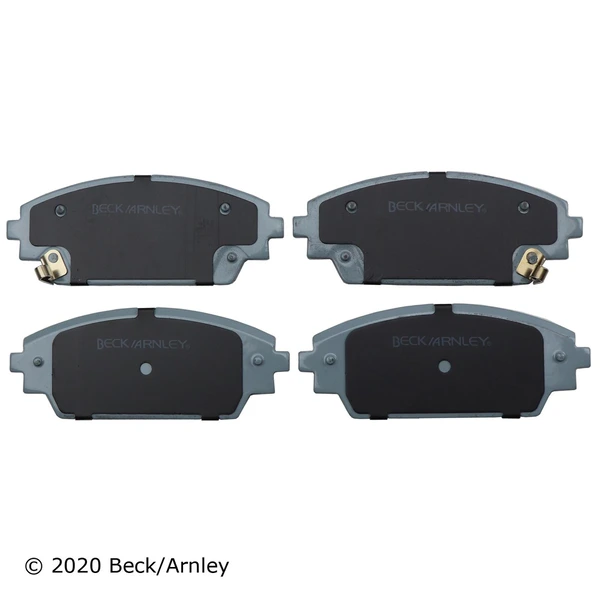 Beck/Arnley 085-1983 Disc Brake Pad Set, Front Side