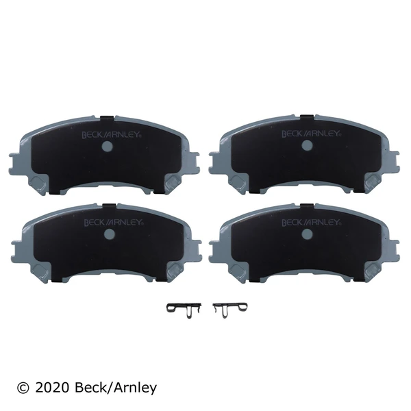 Beck/Arnley 085-1986 Disc Brake Pad Set, Front Side
