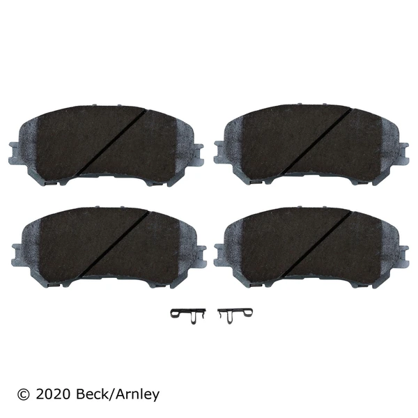 Beck/Arnley 085-1986 Disc Brake Pad Set, Front Side