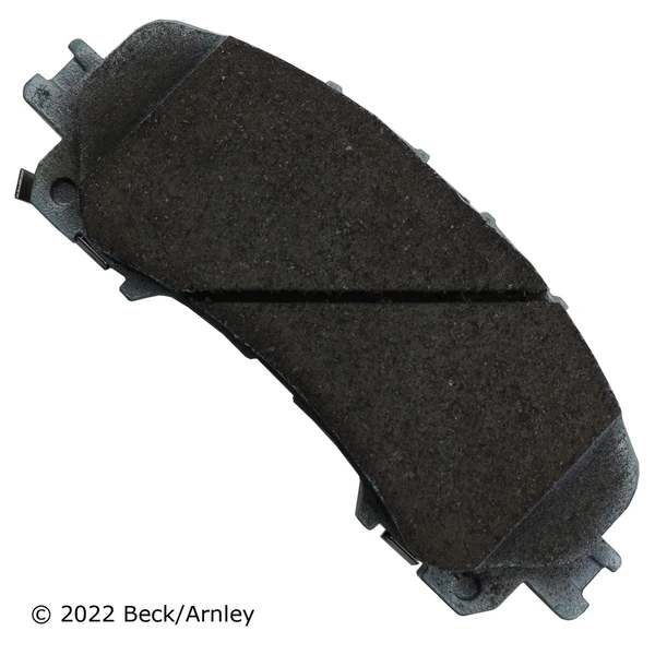 Beck/Arnley 085-1987 Disc Brake Pad Set, Front Side