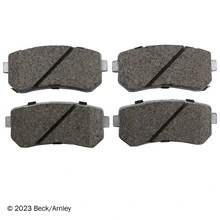 Beck/Arnley 085-1988 Disc Brake Pad Set, Rear Side