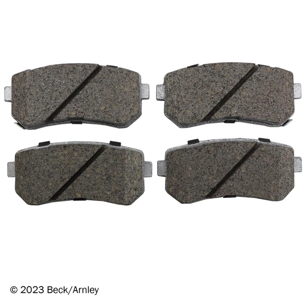 Beck/Arnley 085-1988 Disc Brake Pad Set, Rear Side