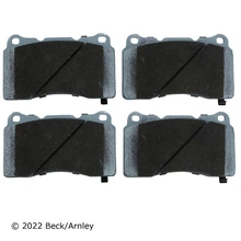 Beck/Arnley 085-1997 Disc Brake Pad Set, Front Side
