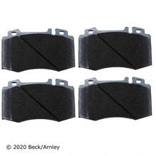 Beck/Arnley 085-1906 Disc Brake Pad Set, Front Side