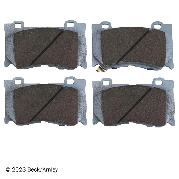 Beck/Arnley 085-1907 Disc Brake Pad Set, Front Side