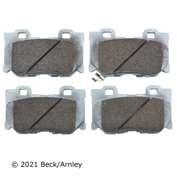 Beck/Arnley 085-1908 Disc Brake Pad Set, Rear Side