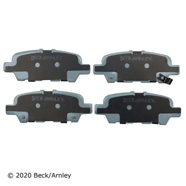 Beck/Arnley 085-1916 Disc Brake Pad Set, Rear Side