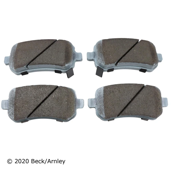 Beck/Arnley 085-1930 Disc Brake Pad Set, Rear Side