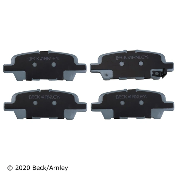 Beck/Arnley 085-1933 Disc Brake Pad Set, Rear Side