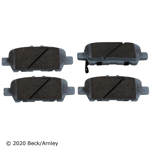 Beck/Arnley 085-1933 Disc Brake Pad Set, Rear Side
