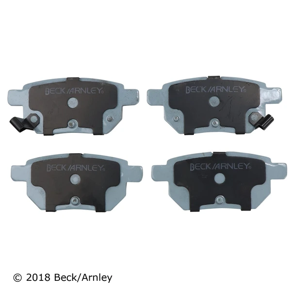Beck/Arnley 085-1936 Disc Brake Pad Set, Rear Side