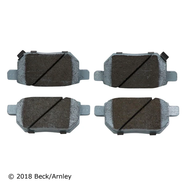 Beck/Arnley 085-1936 Disc Brake Pad Set, Rear Side