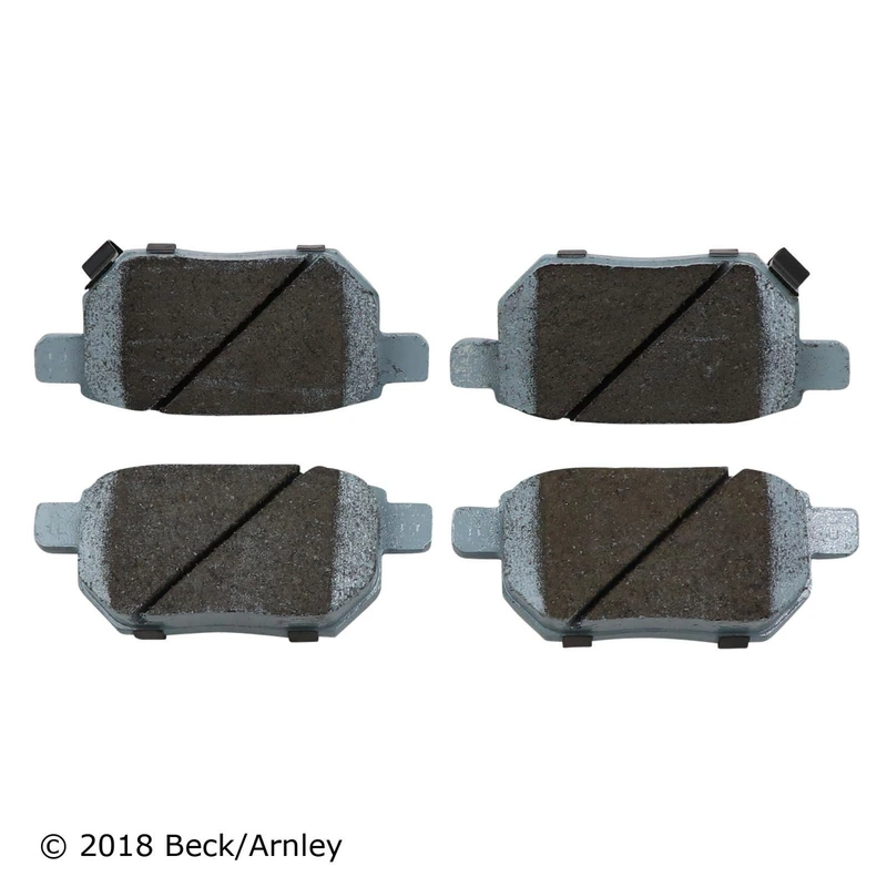 Beck/Arnley 085-1936 Disc Brake Pad Set, Rear Side