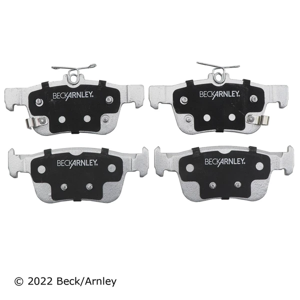 Beck/Arnley 085-2040 Disc Brake Pad Set, Rear Side