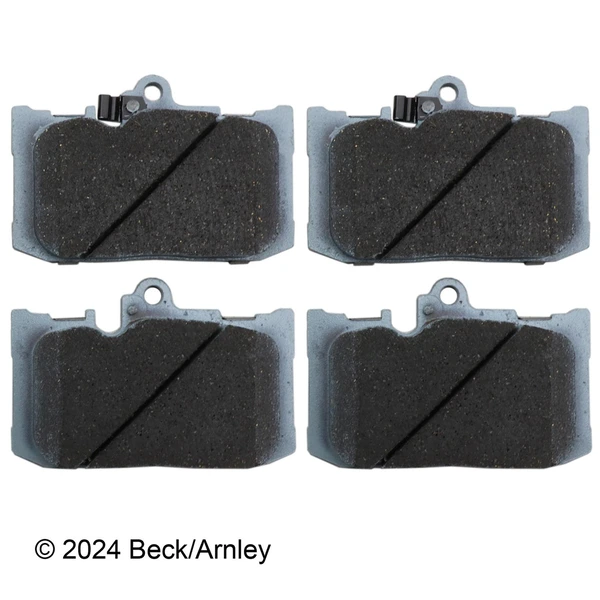Beck/Arnley 085-2041 Disc Brake Pad Set, Front Side