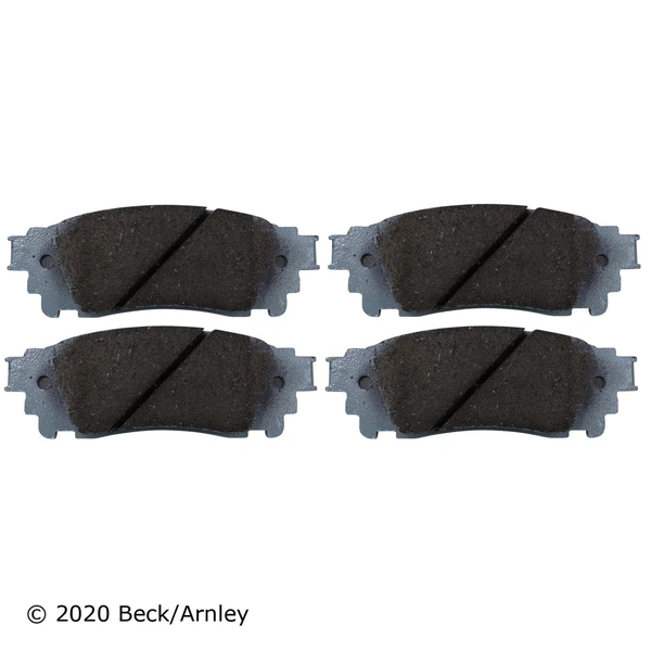 Beck/Arnley 085-2043 Disc Brake Pad Set, Rear Side