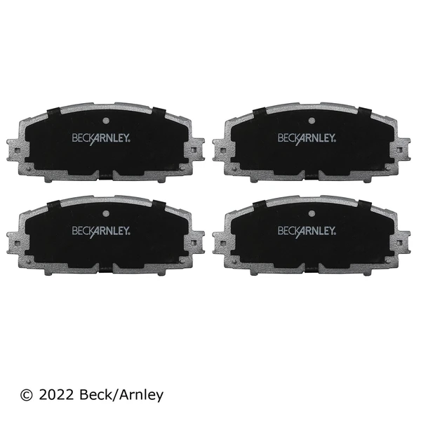 Beck/Arnley 085-2056 Disc Brake Pad Set, Front Side