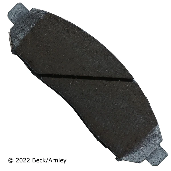 Beck/Arnley 085-2057 Disc Brake Pad Set, Front Side