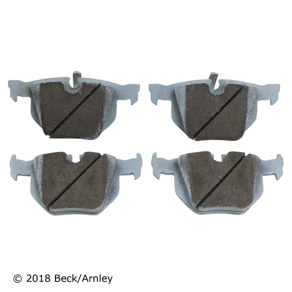 Beck/Arnley 085-2066 Disc Brake Pad Set, Rear Side
