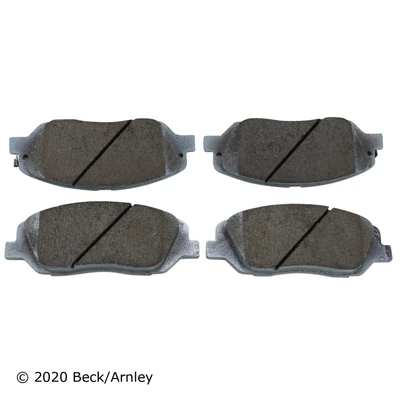 Beck/Arnley 085-2075 Disc Brake Pad Set, Front Side