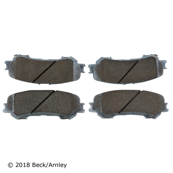 Beck/Arnley 085-2077 Disc Brake Pad Set, Rear Side