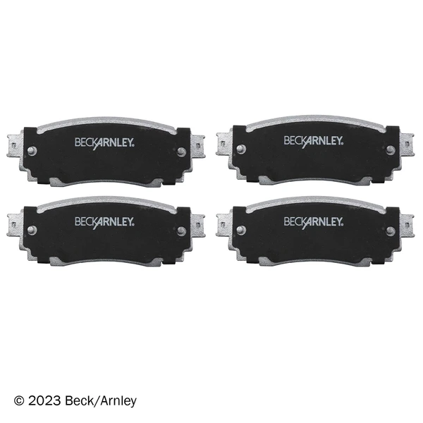 Beck/Arnley 085-2079 Disc Brake Pad Set, Rear Side