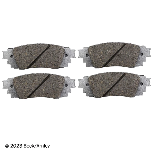 Beck/Arnley 085-2079 Disc Brake Pad Set, Rear Side