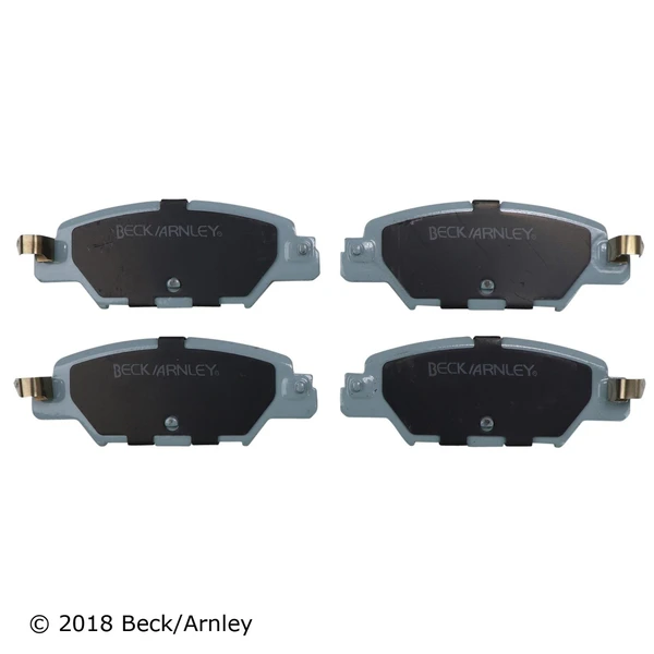 Beck/Arnley 085-2082 Disc Brake Pad Set, Rear Side