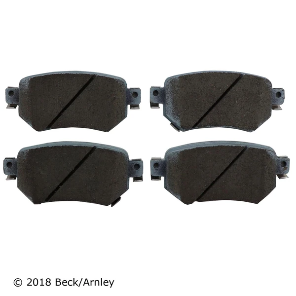 Beck/Arnley 085-2083 Disc Brake Pad Set, Rear Side
