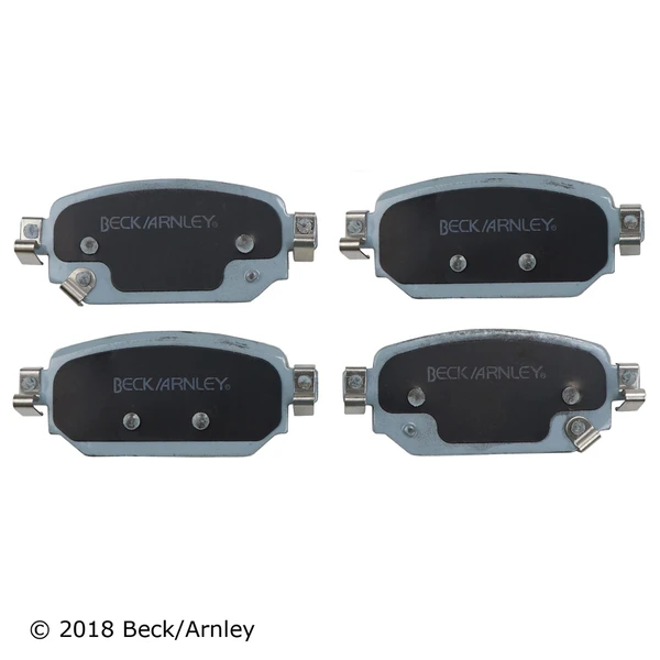 Beck/Arnley 085-2084 Disc Brake Pad Set, Rear Side