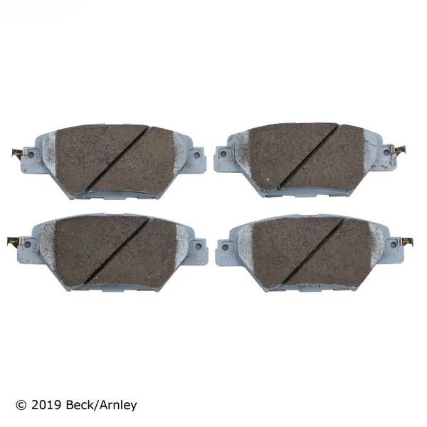 Beck/Arnley 085-2087 Disc Brake Pad Set, Rear Side