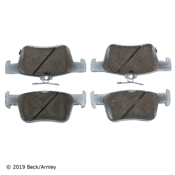 Beck/Arnley 085-2090 Disc Brake Pad Set, Rear Side