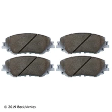 Beck/Arnley 085-2093 Disc Brake Pad Set, Front Side