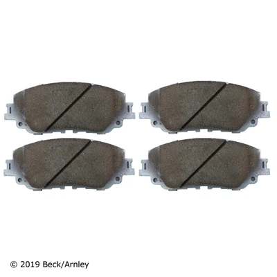 Beck/Arnley 085-2093 Disc Brake Pad Set, Front Side