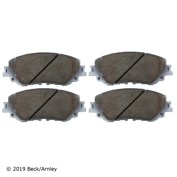 Beck/Arnley 085-2093 Disc Brake Pad Set, Front Side
