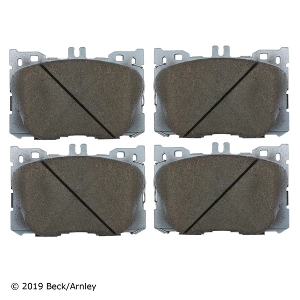 Beck/Arnley 085-2095 Disc Brake Pad Set, Front Side