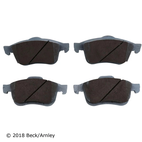 Beck/Arnley 085-2029 Disc Brake Pad Set, Front Side