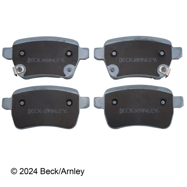 Beck/Arnley 085-2030 Disc Brake Pad Set, Rear Side