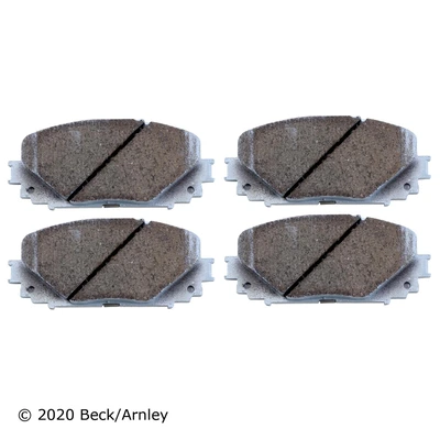 Beck/Arnley 085-2036 Disc Brake Pad Set, Front Side
