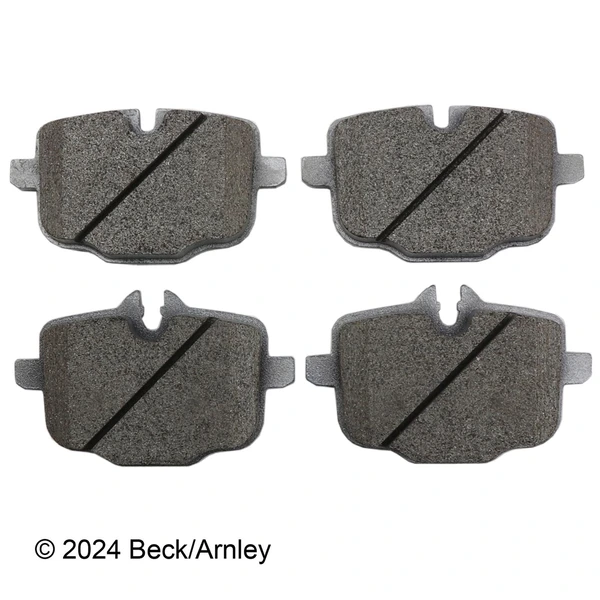 Beck/Arnley 085-2150 Disc Brake Pad Set, Rear Side