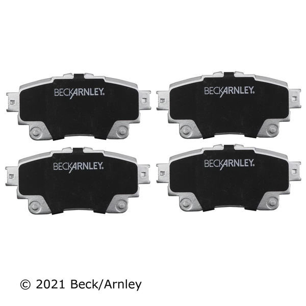 Beck/Arnley 085-2109 Disc Brake Pad Set, Rear Side
