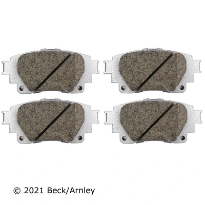 Beck/Arnley 085-2109 Disc Brake Pad Set, Rear Side
