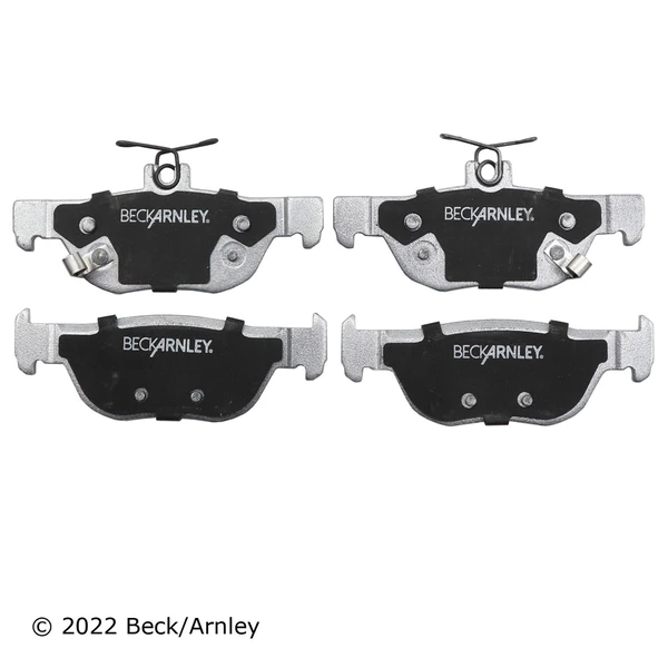 Beck/Arnley 085-2129 Disc Brake Pad Set, Rear Side