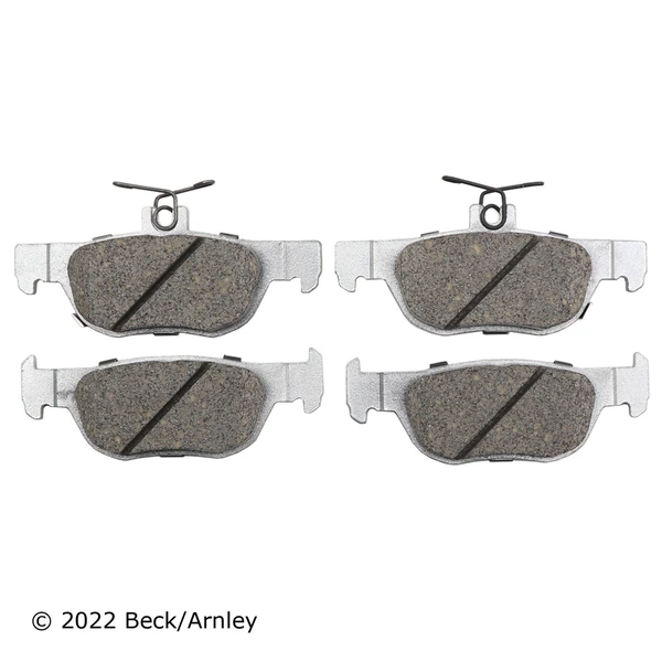 Beck/Arnley 085-2129 Disc Brake Pad Set, Rear Side