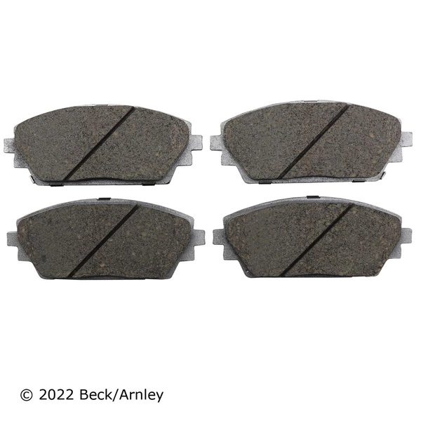 Beck/Arnley 085-2130 Disc Brake Pad Set, Front Side