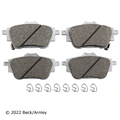 Beck/Arnley 085-2136 Disc Brake Pad Set, Rear Side