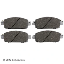 Beck/Arnley 085-2137 Disc Brake Pad Set, Front Side