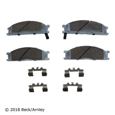 Beck/Arnley 085-6296 Disc Brake Pad Set, Front Side