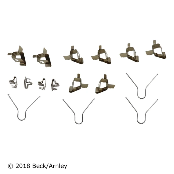 Beck/Arnley 085-6220 Disc Brake Pad Set, Front Side